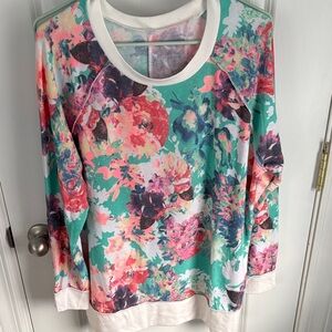 Honeyme Floral Sweatshirt - Multicolor